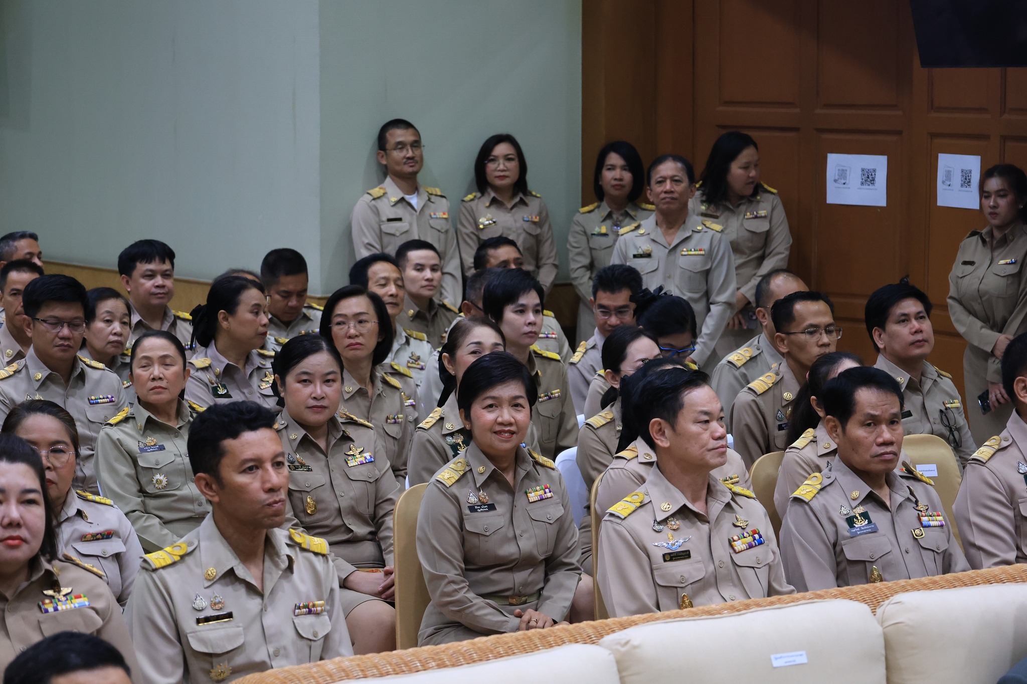 title - เลขาธิการ ส.ป.ก. นำทีมผู้บริหาร และเจ้าหน้าที่ ส.ป.ก. ประกาศเจตนารมณ์ตามนโยบาย No Gift Policy